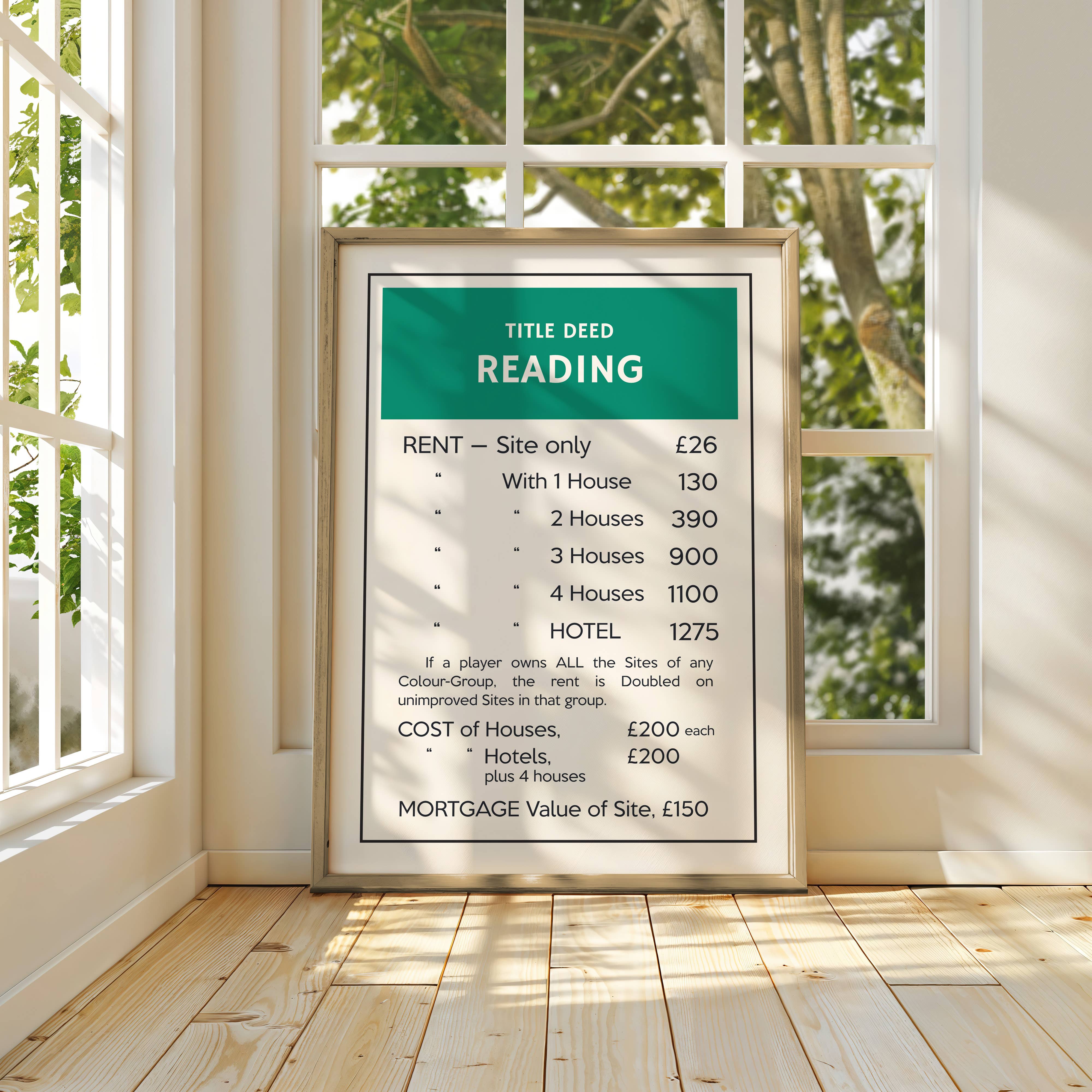 Timmy Loves – wholesale Art print – Customised Title Deed A3 Art Print7