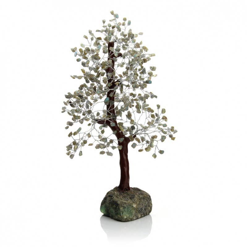 UniArt - Wholesale Ornament - 500-chip tree with natural stone base4