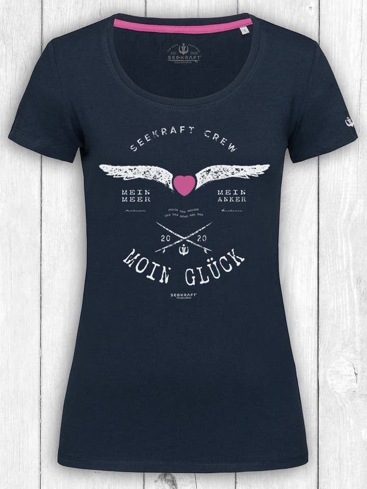 Alea “SEAGULL” shirt — NAVY for wholesale by SEEKRAFT