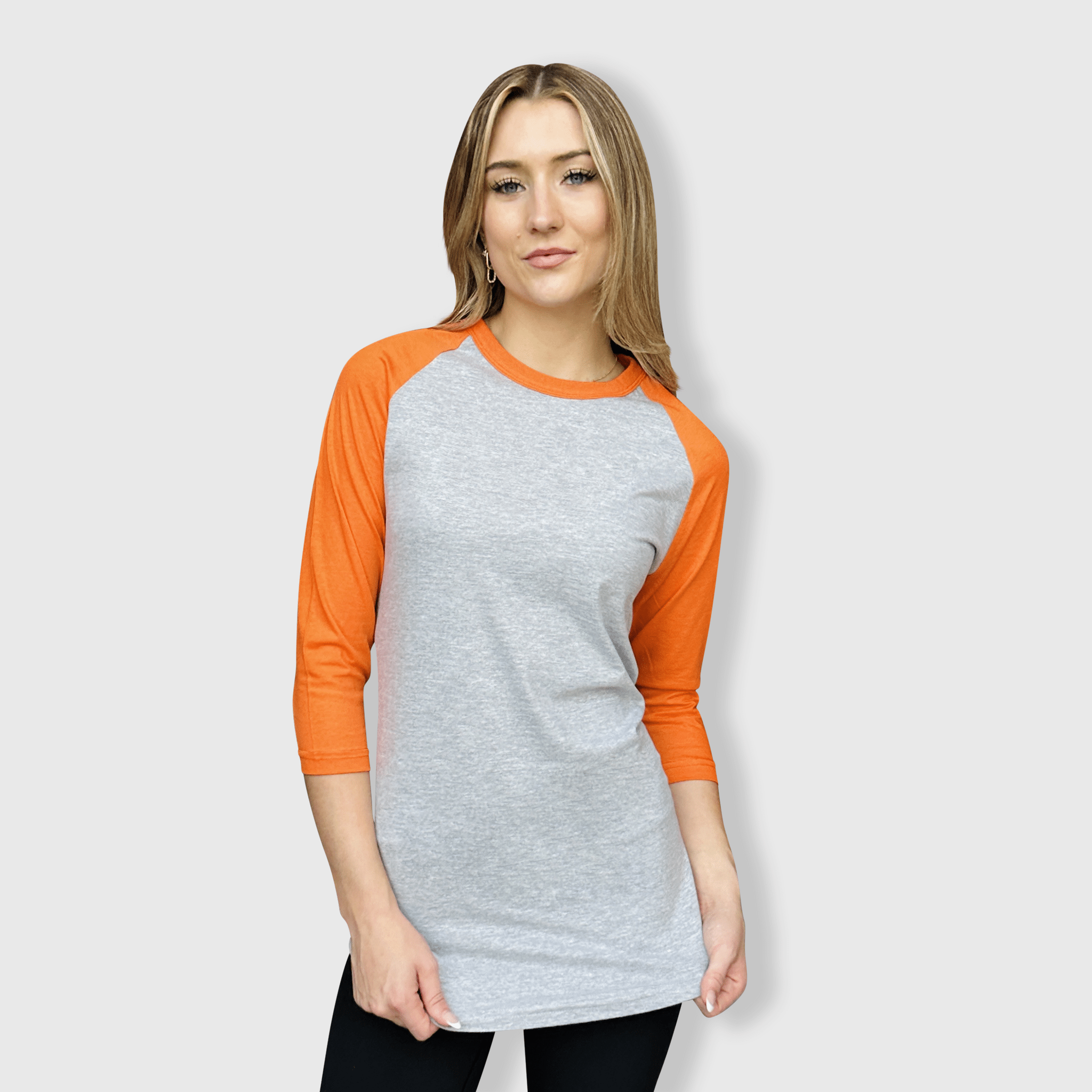 ILTEX Apparel - Vente T-shirt – femme - T-shirt de baseball adulte à manches raglan 3/4 - Plus de 35 couleurs22