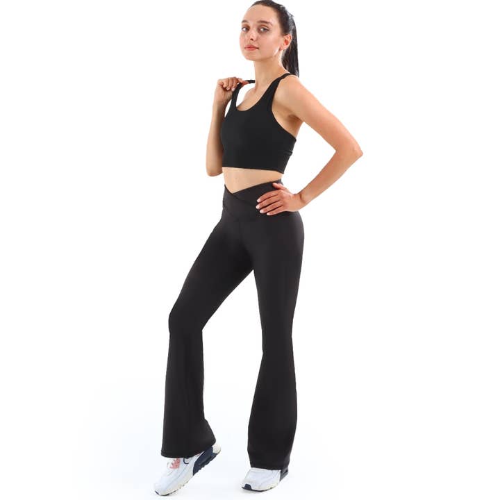 Black Women YOGA pants -AY286 for wholesale on Faire7