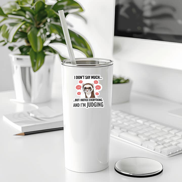 Sticker Atlas - Wholesale Sticker - I Notice Everything Sticker3