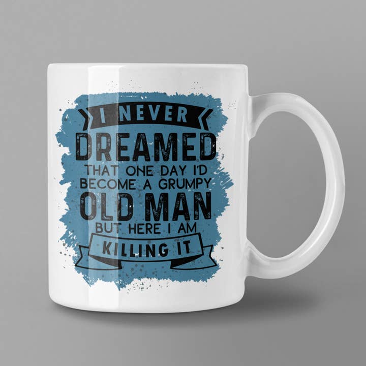 Funny Coffee Mug - Father's Day - Grumpy Old Man for wholesale by Jackson + Wyatt