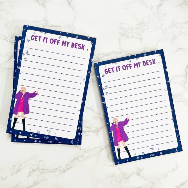 Sonny Rising - Wholesale Kladblok - Notitieblok 10 x 15 cm, Get It Off My Desk1