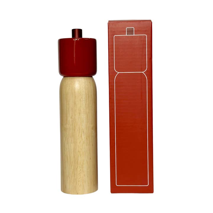 MÆGEN - Wholesale Salt & Pepper Shaker Set - Salt & Pepper Grinder - Red & Red