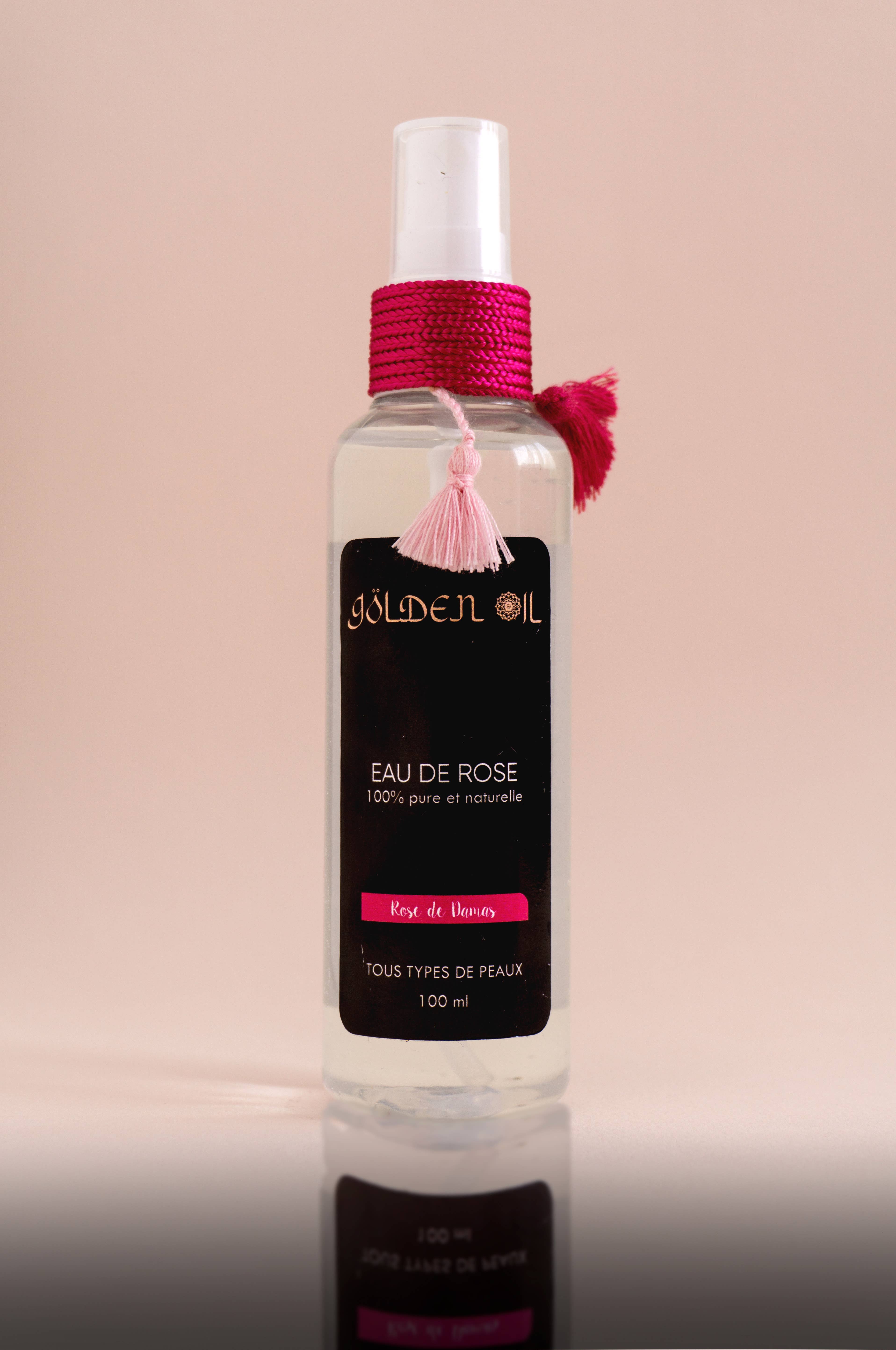 goldenoil - Wholesale Face & Body Mist/Water - Organic Damascus rose water 100 ml1