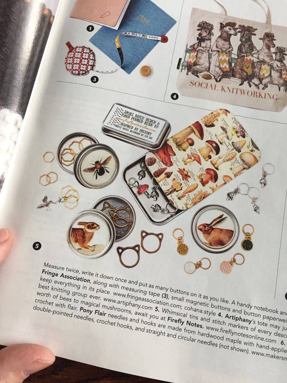 Firefly Notes - Wholesale Jewellery box/organiser - Mushroom Storage Tin2