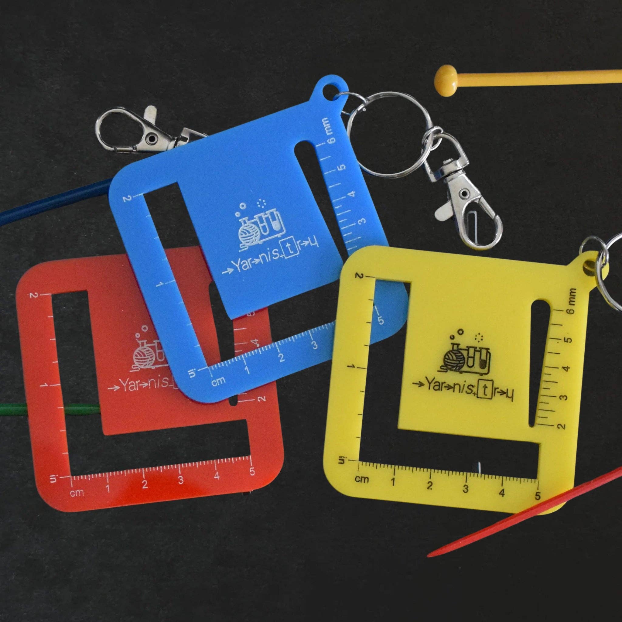 Yarnistry - Wholesale Knitting/Crochet Supplies - 5cm tension and hook/needle gauges0