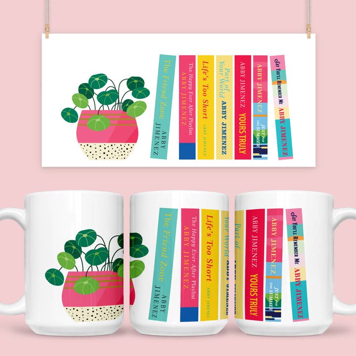 Chapter & Craft Studio – Engroshandel Kaffekrus – Abby Jimenez Bøger Krus