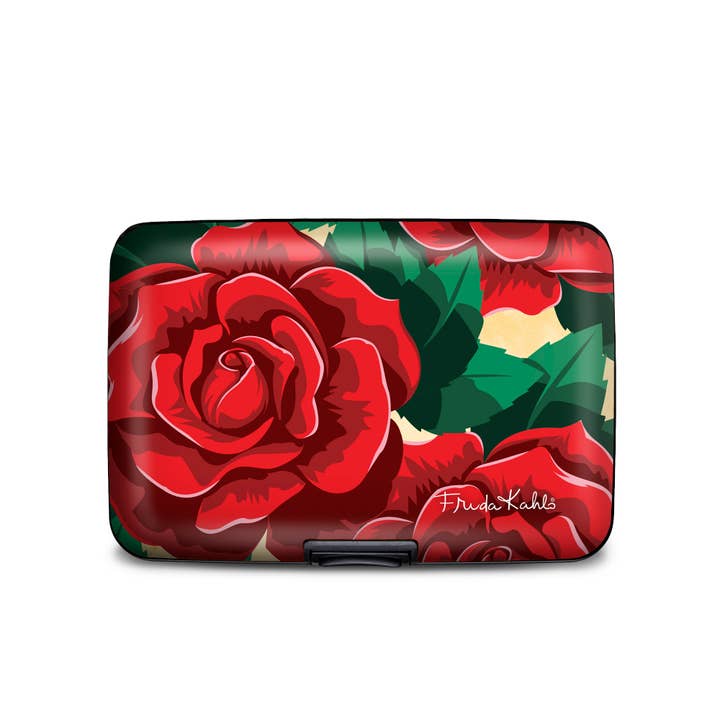 Monarque - Wholesale Wallet - Women's - Frida Kahlo Rose Armored Wallet