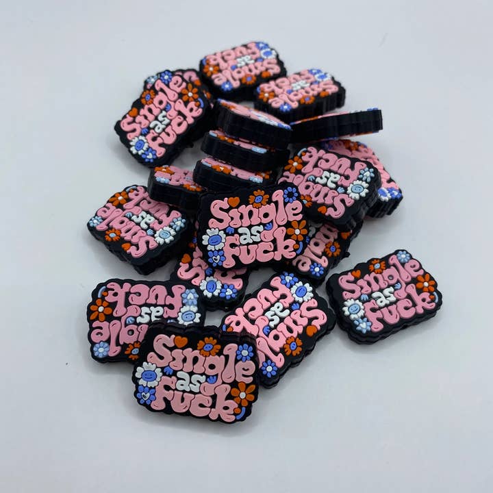 ASAP Craft Supplies - Wholesale Craft Supplies - *Single as F*** Silicone Focal Bead