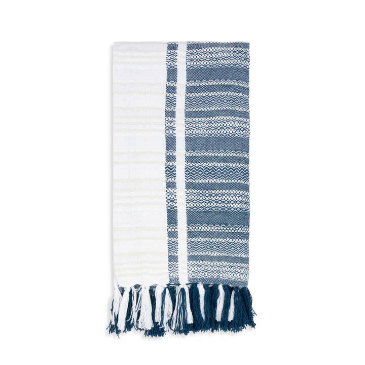 Elsie & Zoey - Wholesale Throw Blanket - Genevieve 50x70" Indoor/Outdoor Recycled Woven Throw Blanket