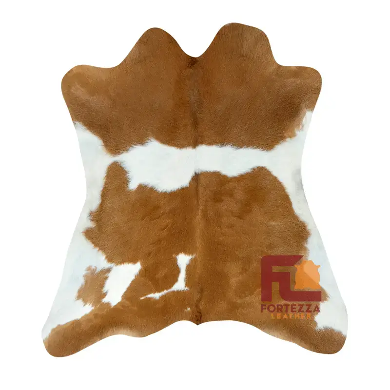 Fortezza Leather - Vendita all'ingrosso Tappeto - Vitelli marroni e bianchi nascondono una valigetta da 151