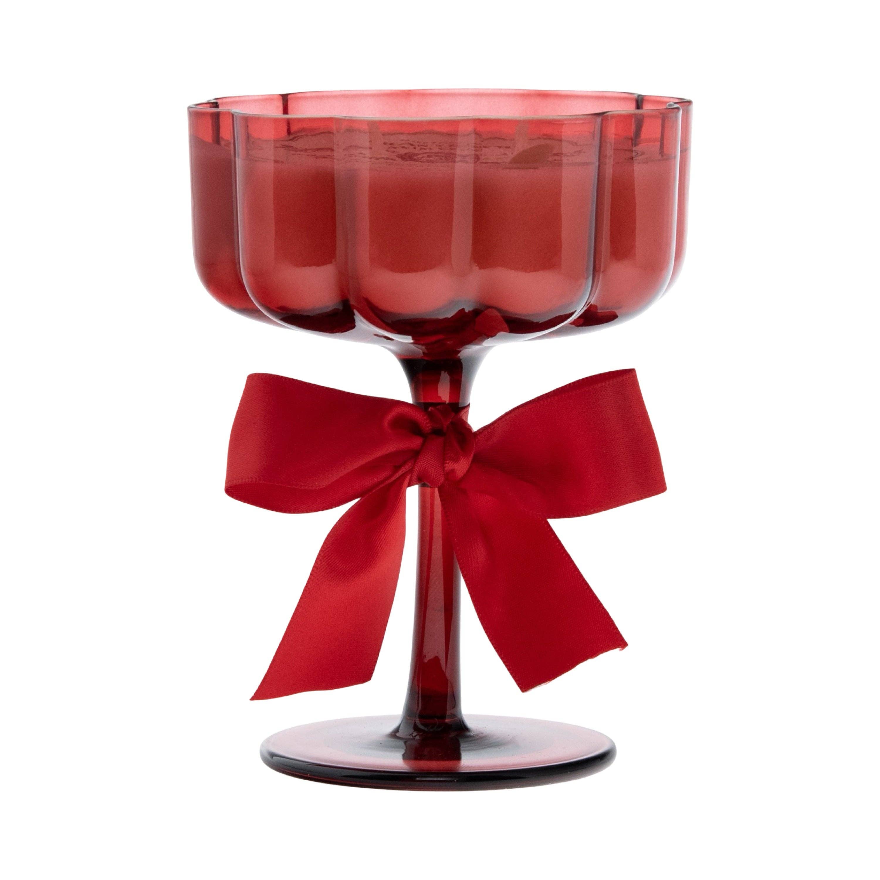 Goodies - Vente Bougie en bocal - Mimosa aux canneberges0