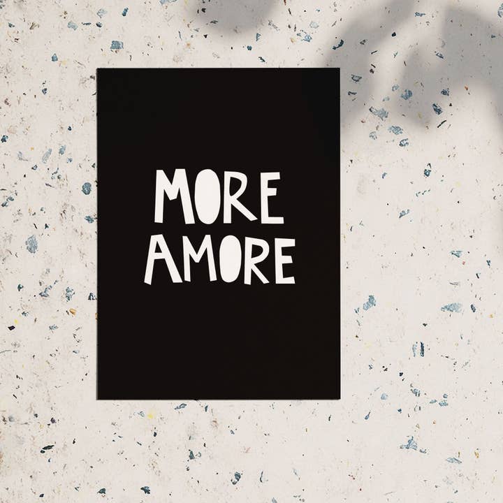 More Amore - postkort for engroshandel hos Love is the new black
