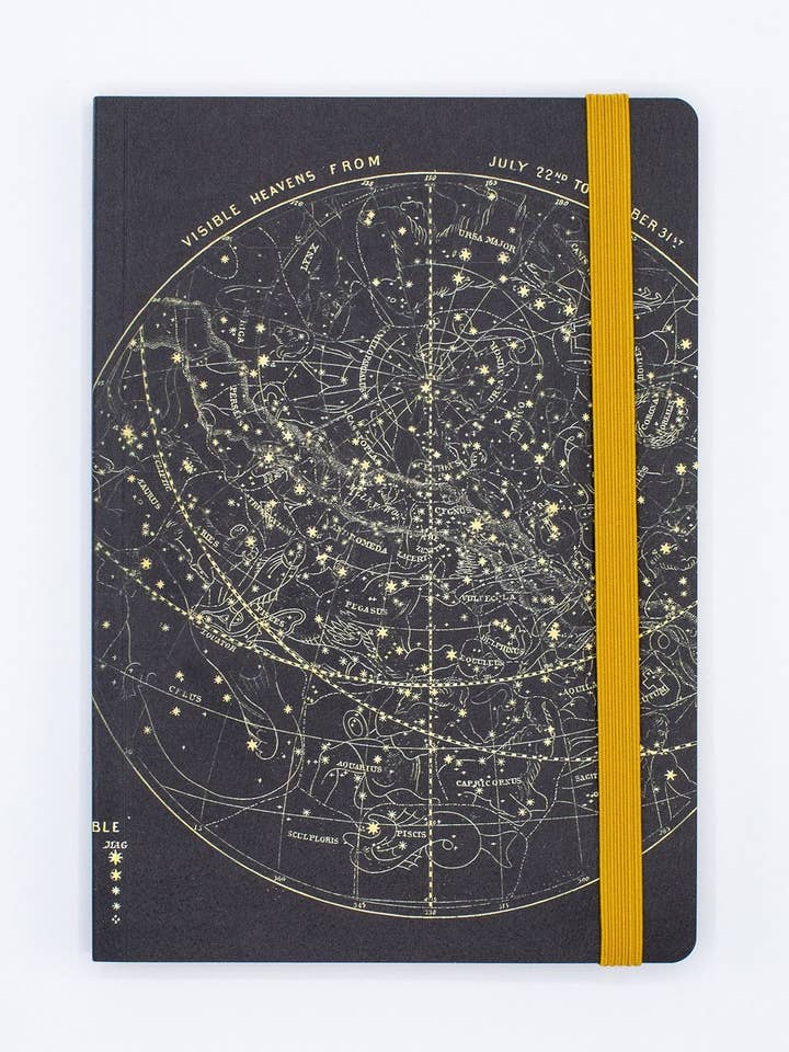 Taccuino Copertina Morbida A5 Mappa Stellare di Astronomia (Confezione da 6) per la vendita all'ingrosso da parte di Cognitive Surplus EU