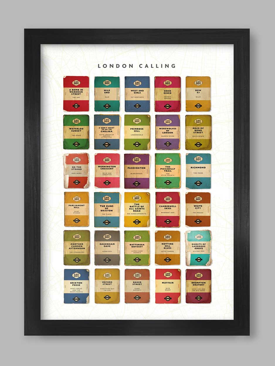 The Northern Line - Wholesale Poster - London Calling - Music Poster Print0