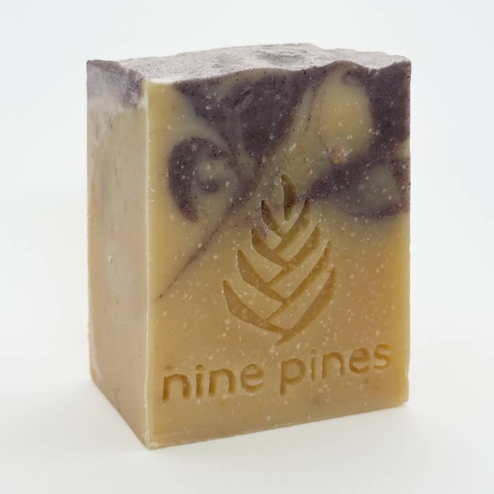 Natural Body Bar Soap | Citrus, Shea & Lavender (6oz) for wholesale by nine pines