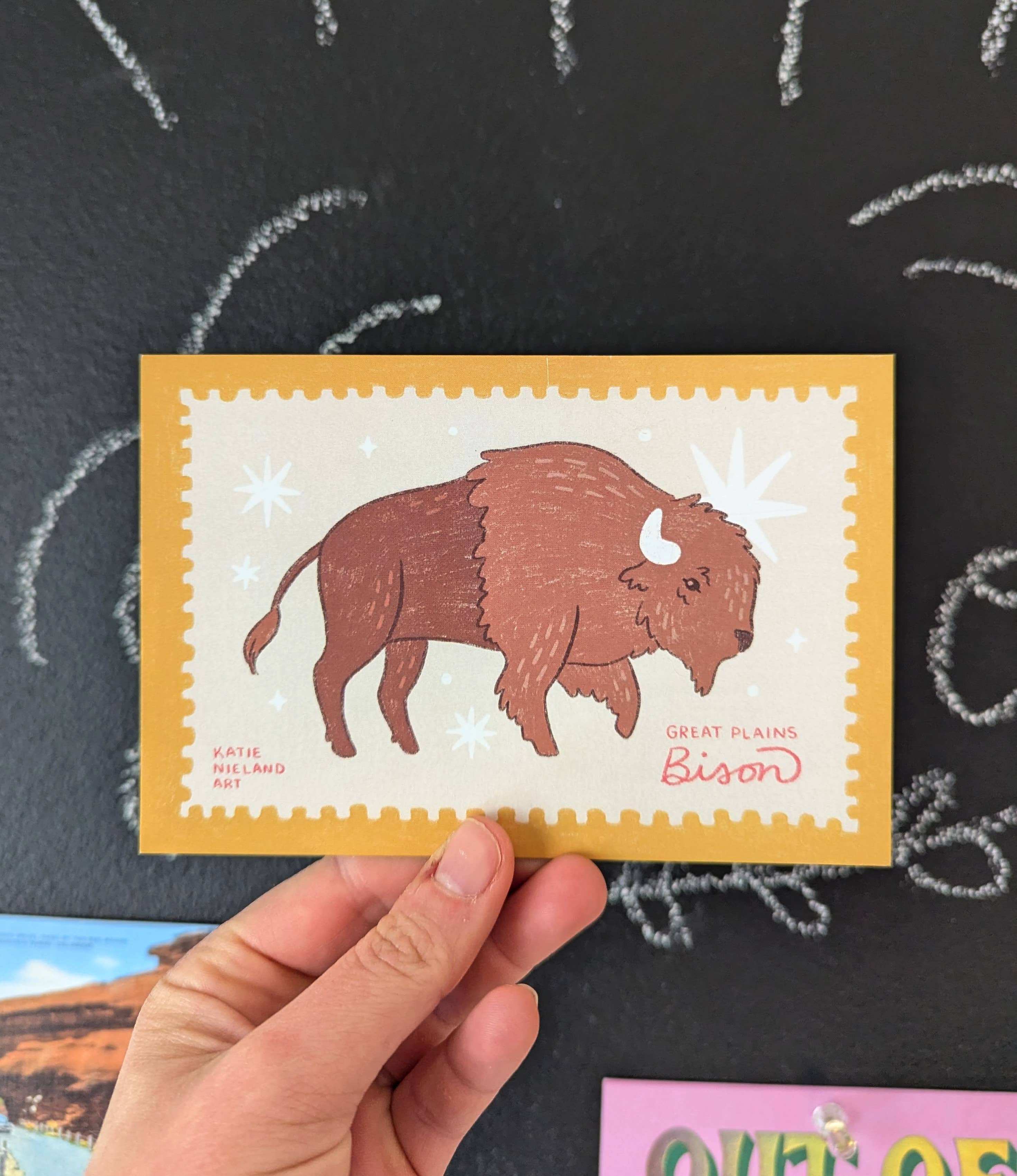 Katie Nieland Art - Wholesale Postcard Set - Great Plains postcard pack3