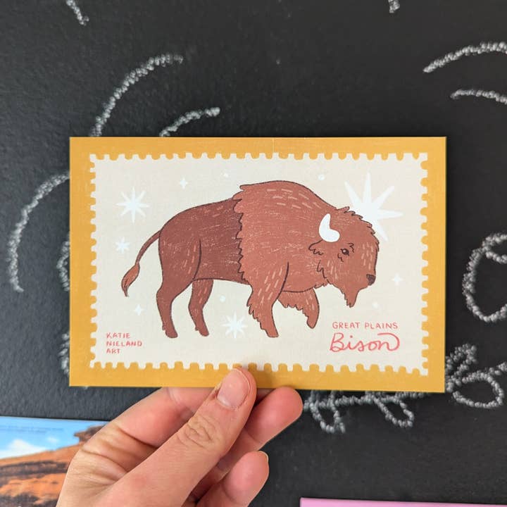 Katie Nieland Art - Wholesale Postcard Set - Great Plains postcard pack3