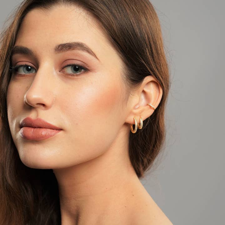 Diat - Wholesale Hoop Earrings - Tina Hoop Earrings2