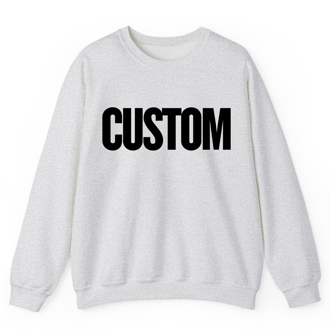 TheWorldOfMYes – wholesale Graphic sweatshirt – Unisex – Custom Printed Sweatshirt with Your Text or Logo14