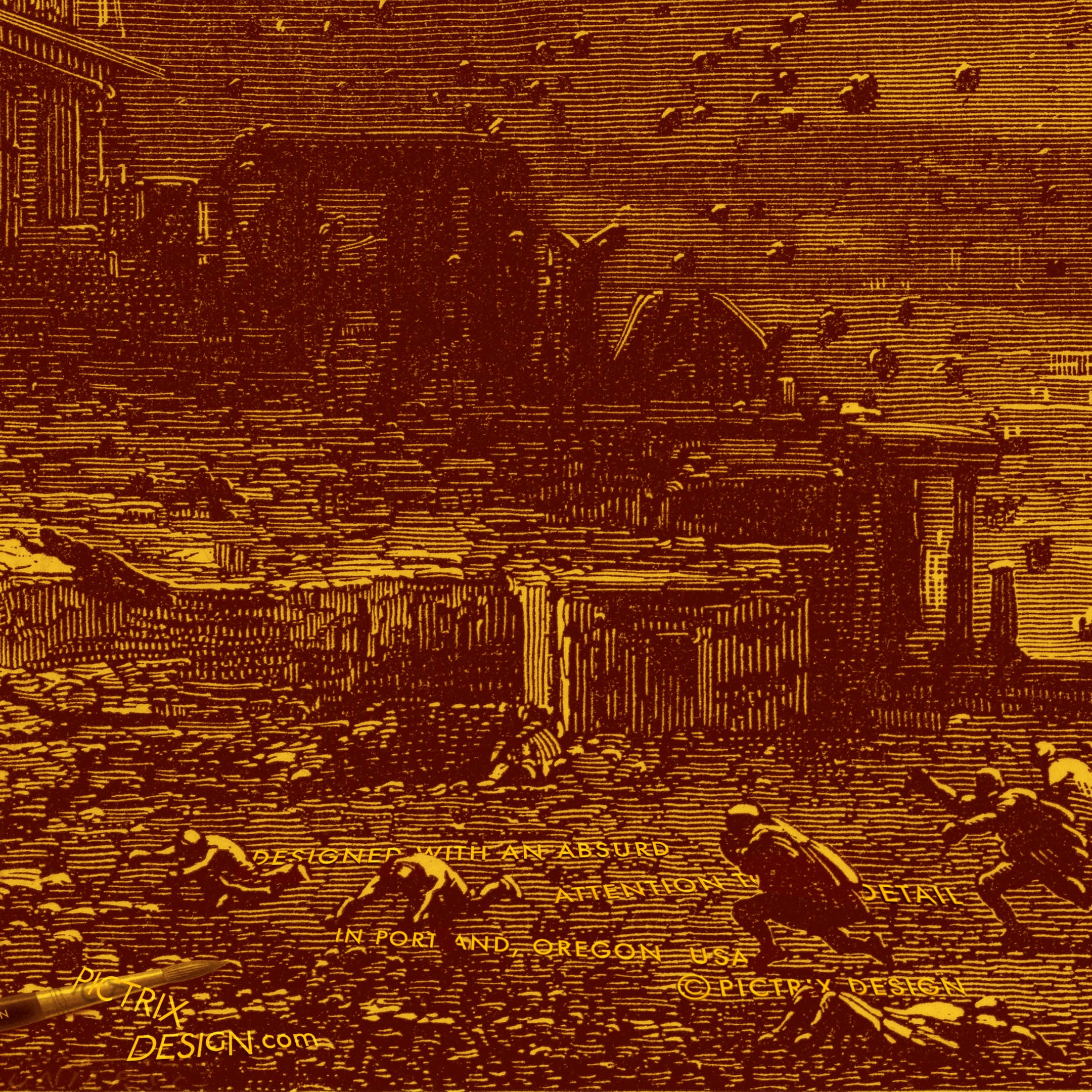 Pictrix Design - Wholesale Birthday Card - "A tolerable birthday" (Pompeii) A6 birthday card5