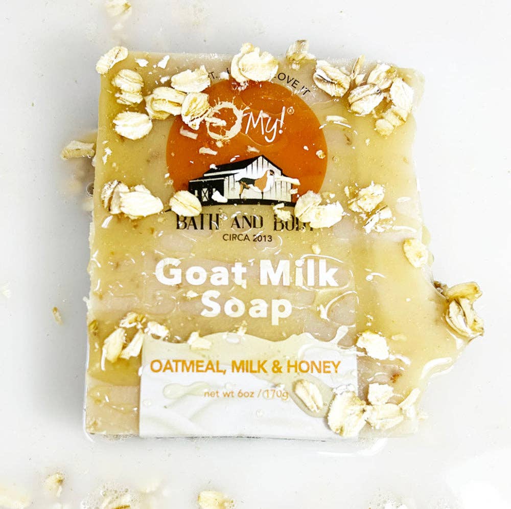 O My! Bath and Body - Vente Pains de savon - O mai ! Savon au lait de chèvre 6 oz | Fabriqué avec du lait de chèvre frais de la ferme | Sans parabens et plus | Fabriqué à la main aux États-Unis24