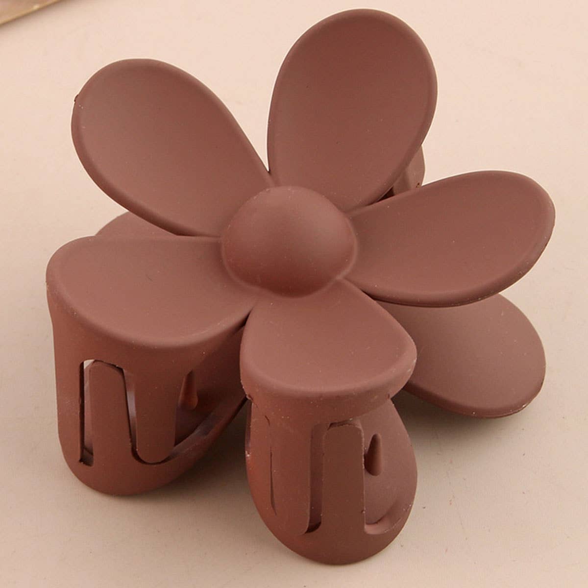 ACCITY - Wholesale Hair Clip - Women's - Matte Floral Hair Claw Clip–Cute & Strong Hold_CWAHA0731023