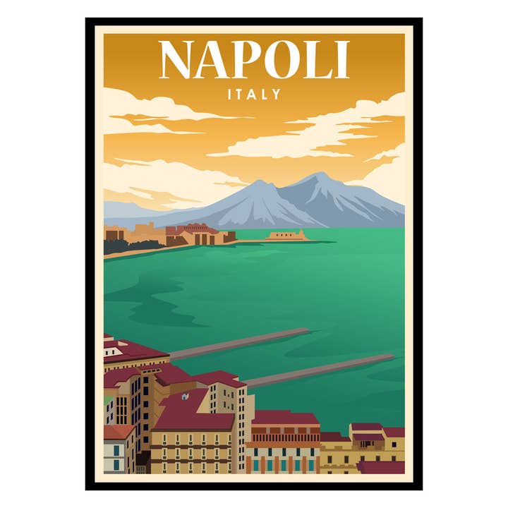 Napoli Italy Poster for wholesale by Places of Art