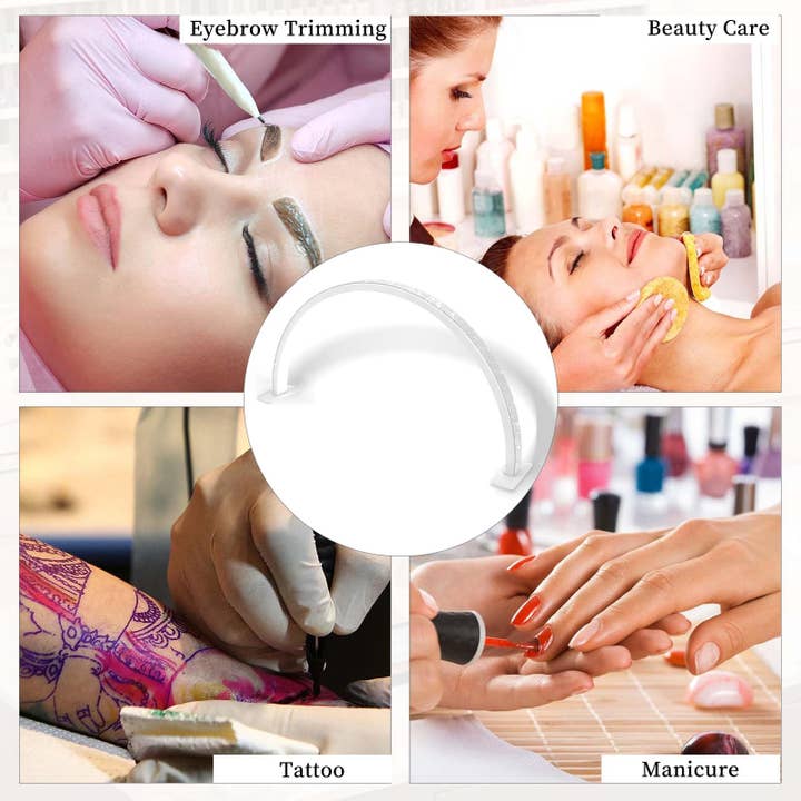 WHITE DIAMOND Half Moon Light Nail Lamp for Lash Eyelash Extension, Tattoo for wholesale on Faire24