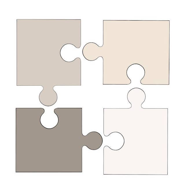 Puzzle Piece for wholesale by Maison’s Custom Cutters