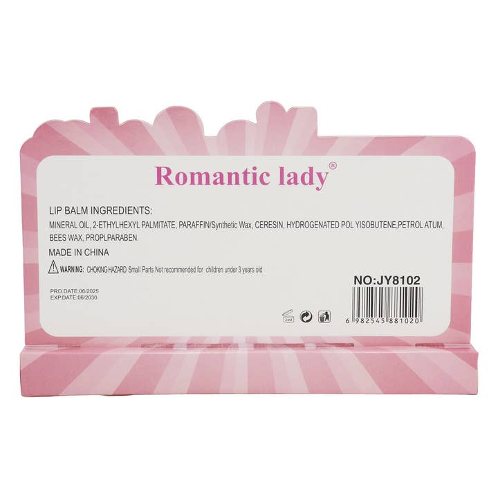 ASSORTITI Balsamo Labbra Prisma Glitter Coniglio - 24 Pezzi in vendita all'ingrosso su Faire3