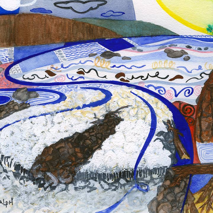 8" x 10" Digital Print, "Great Falls of the Potomac" for wholesale by Marco Image & Concept