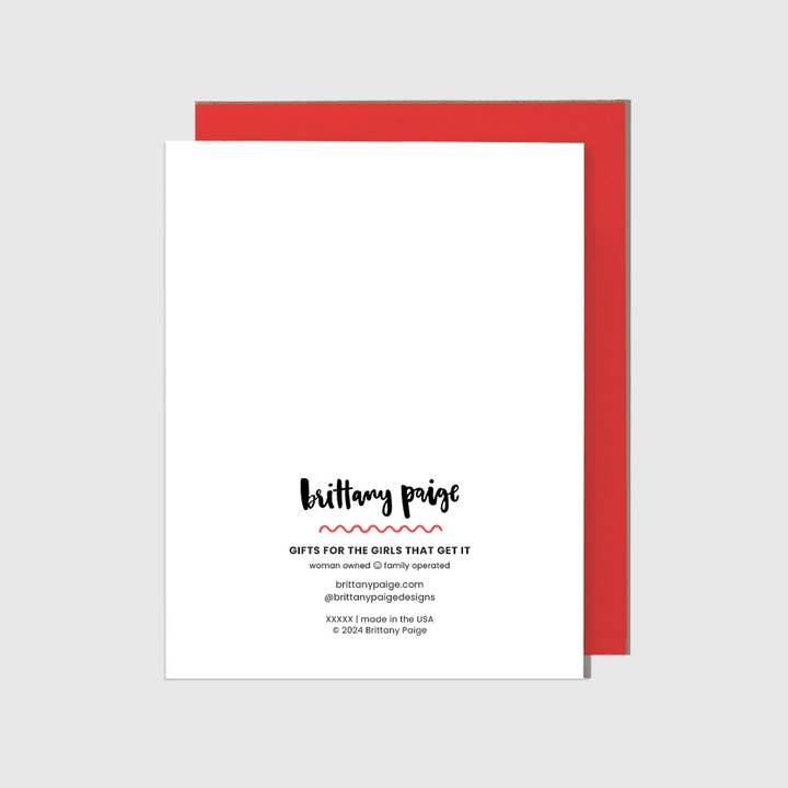 Brittany Paige - Wholesale Christmas Card - Big Nick Energy Holiday Card1