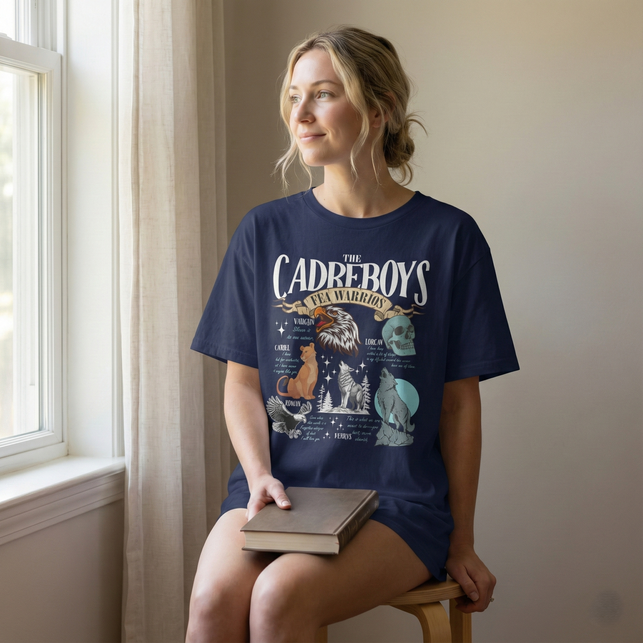 MagicMerchEmporium - Wholesale Screen Printed T-Shirt - Unisex - Cadre Boys Tee4