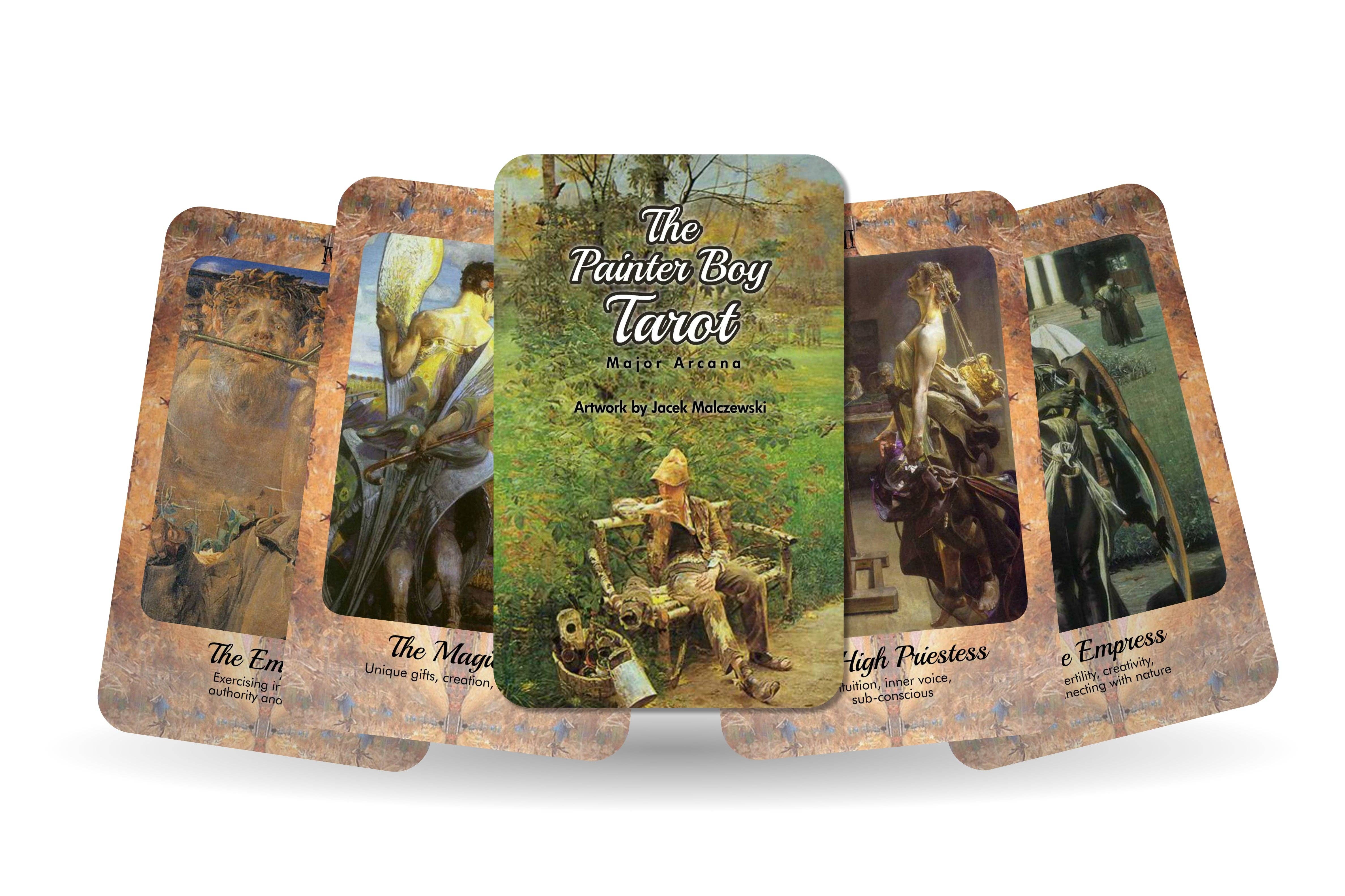 IBIZA TAROT - Wholesale Tarot Cards - The Painter Boy Tarot - Major Arcana0