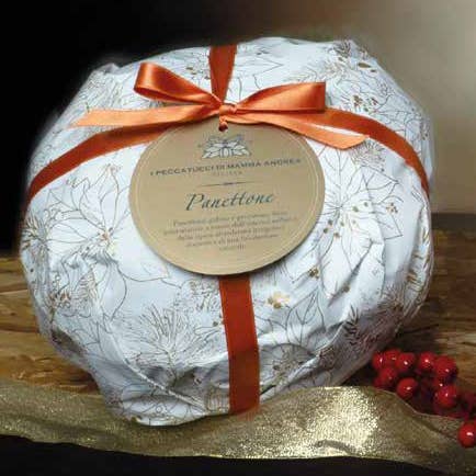 I Peccatucci di Mamma Andrea - Wholesale Cake - Apricot and chocolate Panettone 0