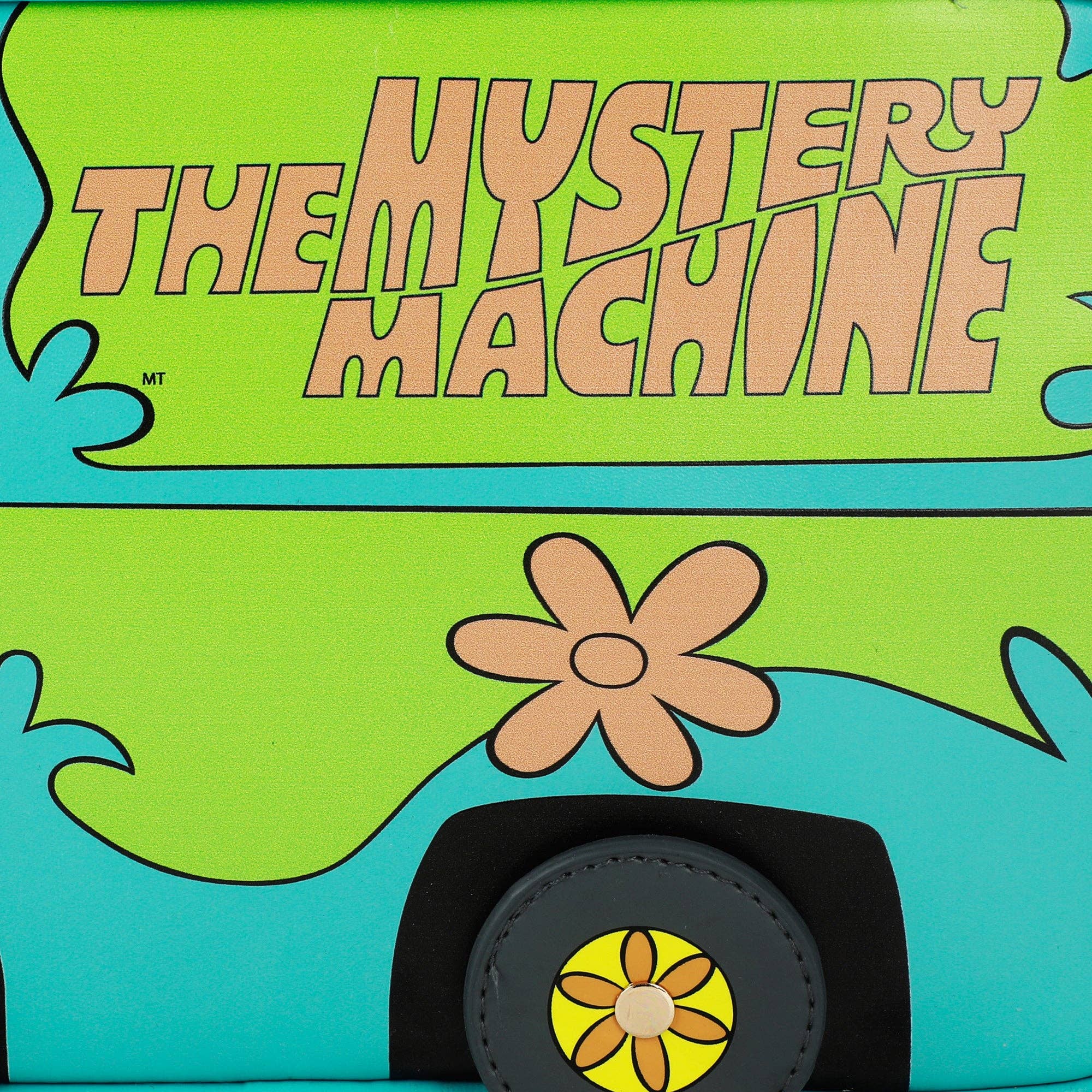 Bioworld Merchandising - Wholesale Makeup/Cosmetic Bag - Scooby Doo Mystery Machine 28 CM Novelty Cosmetic Bag6