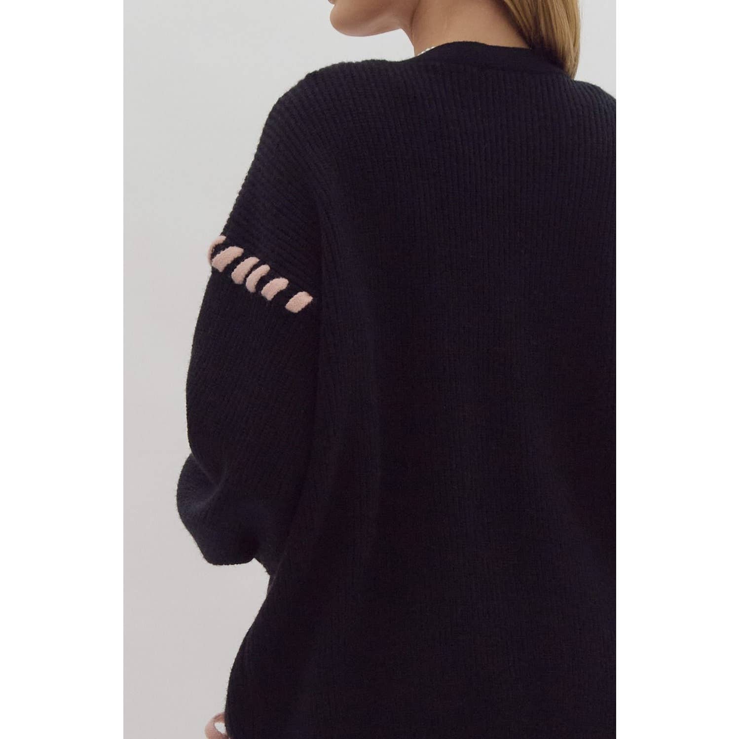 STYLE USA – wholesale Cardigan – Women’s – Ribbed drop shoulder button down cardigan6