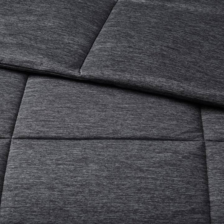 Olliix - Wholesale Down Comforter - Oversized Jersey Knit Down Alternative Comforter, Black11