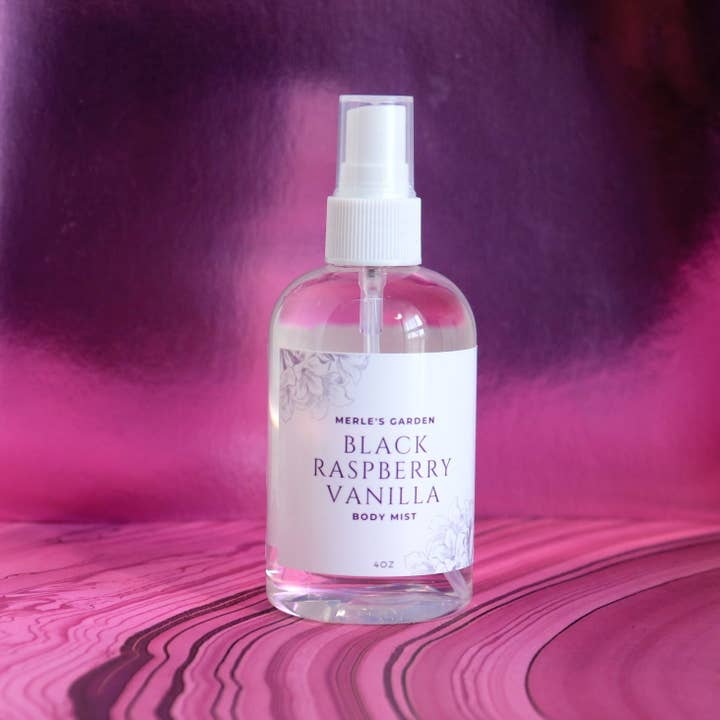 Merle's Garden - Wholesale Face & Body Mist/Water - Black Raspberry Vanilla Body Mist2