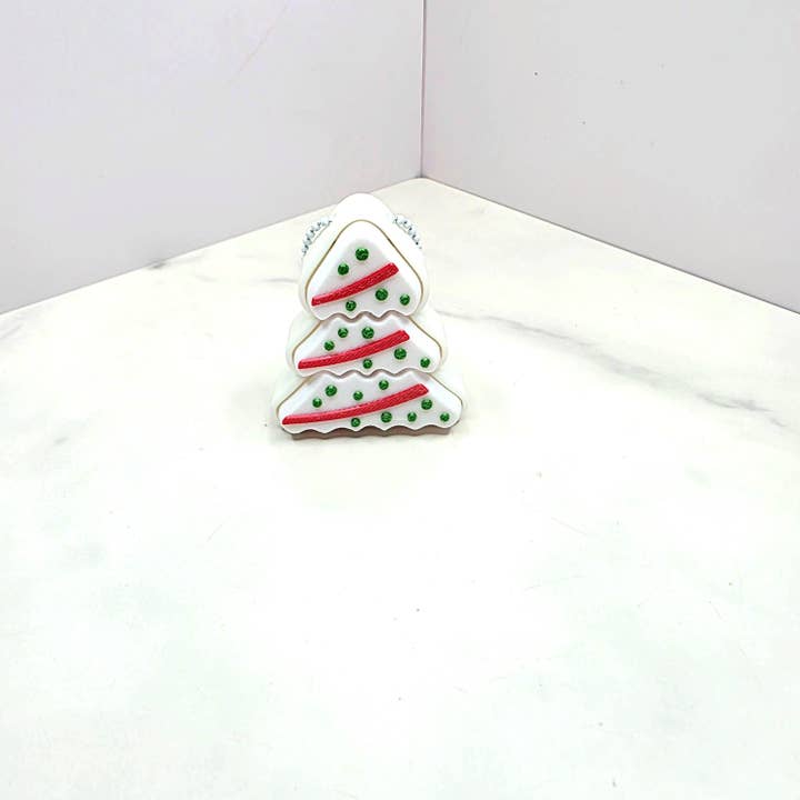 Agape Designs 3D - Vendita all'ingrosso Portachiavi - Unisex - Portachiavi Antistress Albero di Natale Stampato in 3D 2 Design5