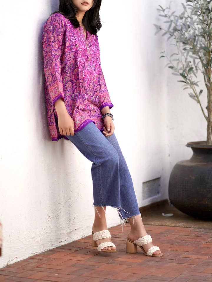 Dolma – Engroshandel Tunika - Dame – KDC Emb. Tunika bær PAI 063