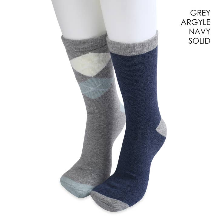 gaahuu - Vendita all'ingrosso Calzini - Donna - Calze termiche imbottite da donna 1,6 tog per stivali - confezione da 2 paia3