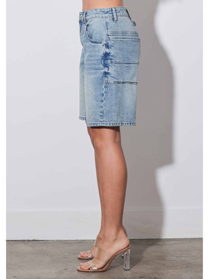 Medium Stone Core Bermuda Shorts for wholesale on Faire