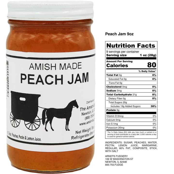 Arndt's Fudgery LLC - Wholesale Jam/Jelly - Amish made Jam and Jellies - 8 oz.23