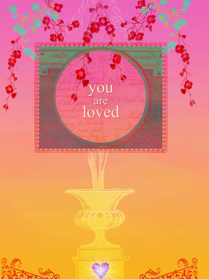 Greeting Card - Loved for wholesale by Soulebrate