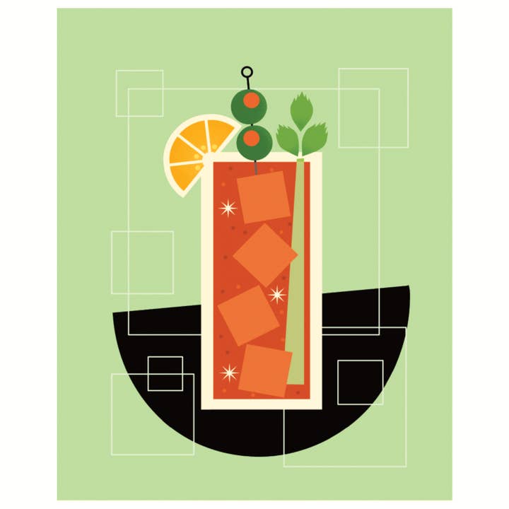 Impression d'art Bloody Mary pour la vente par Amber Leaders Designs