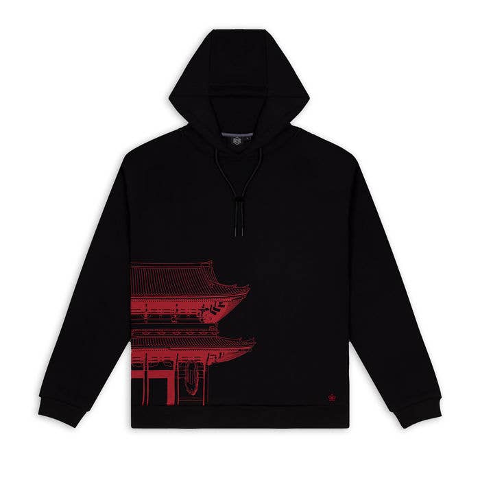 Bench Tokyo Over Hoodie, magenta... 70% katoen voor wholesale door Dolly Noire